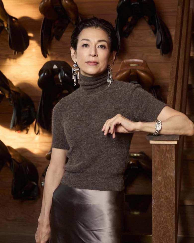 ニューヨークを訪れた際のスタイリッシュな1枚