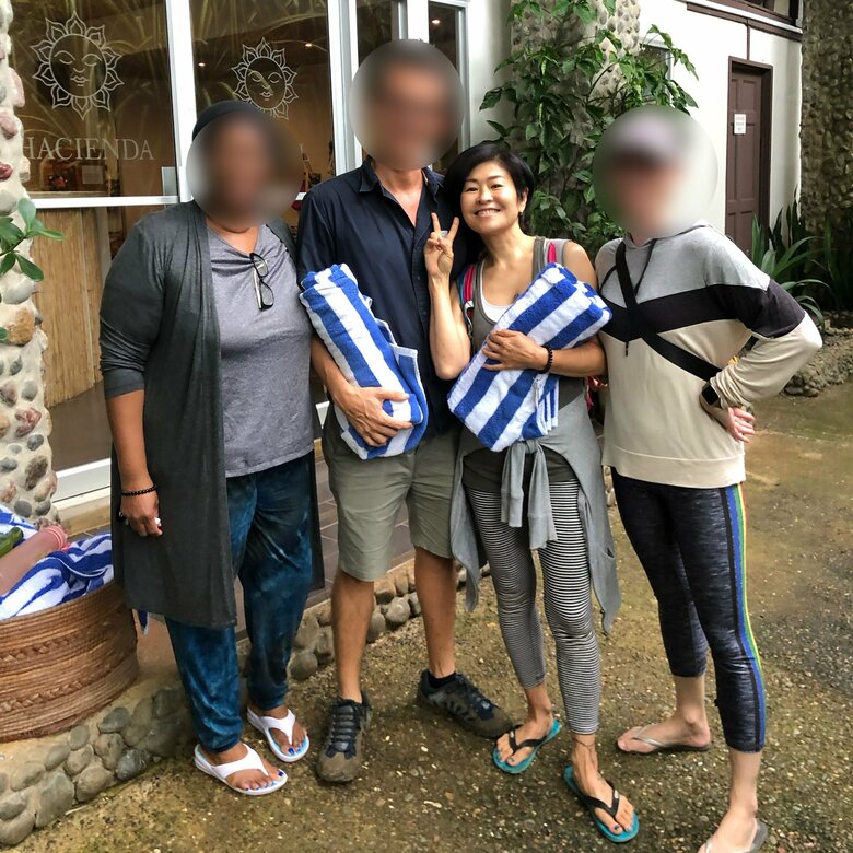 夫婦でコスタリカに行ったとき