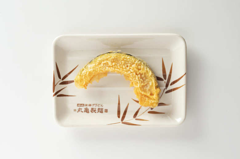 丸亀製麺の天ぷら「かぼちゃ天」