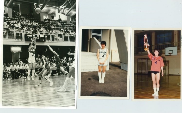 バスケットボールに打ち込んだ中学生時代