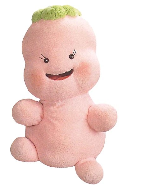 1997年から2003年までキャラクターだった雲の妖精「くぅ」 (C)NHK・NED