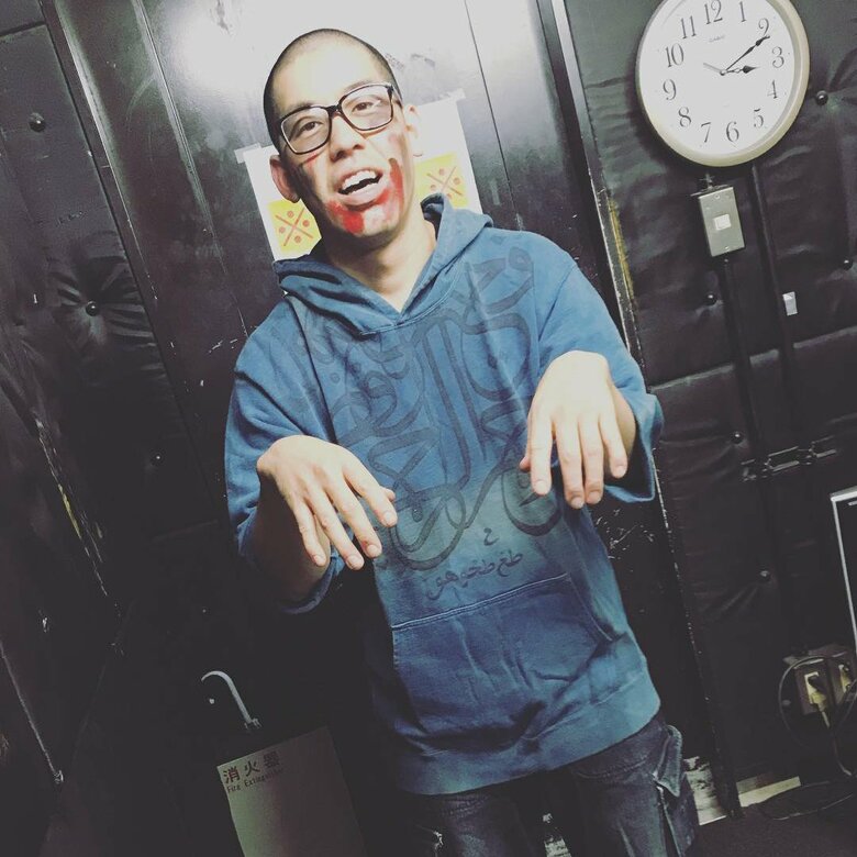 2017年、まだ東京で活動していたころのノビさん