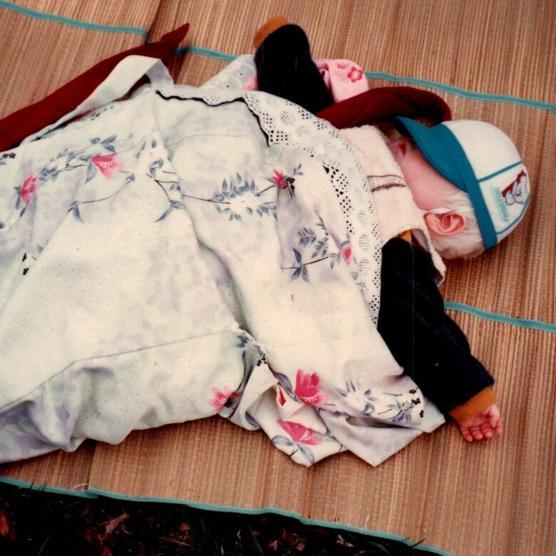 粕谷幸司さんの幼少期