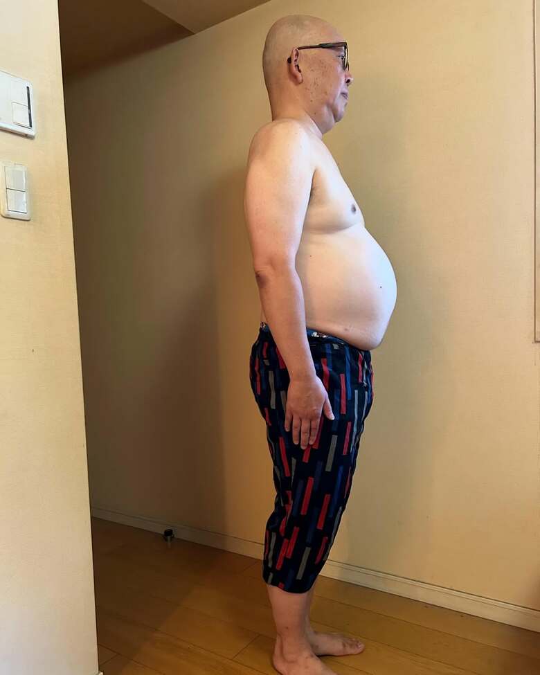 体重が90キロだったが