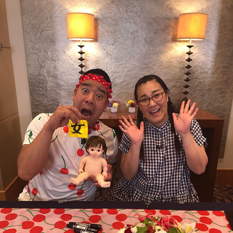 たんぽぽ・白鳥久美子さんとチェリー吉武さん
