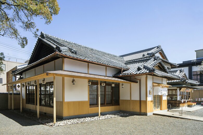 かつて天皇が宿泊された場所を展示室に