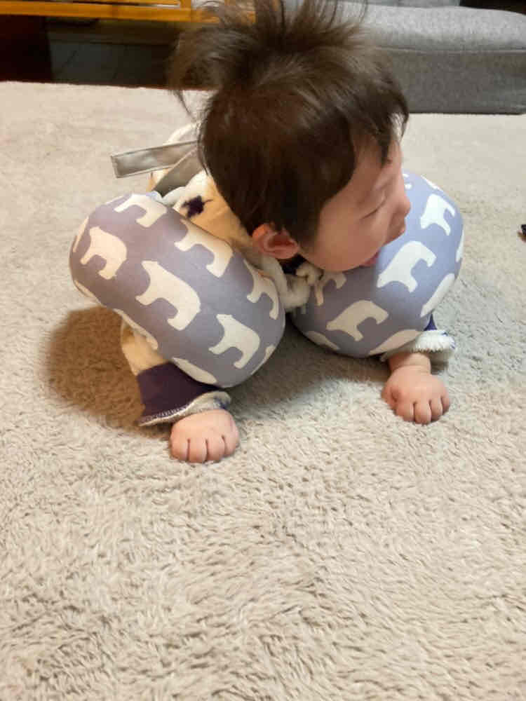 ぺこーなリングを装着した様子