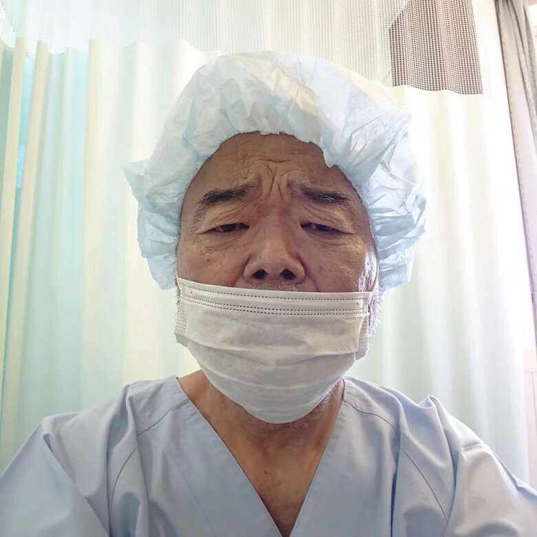 人工透析中のグレート義太夫さん