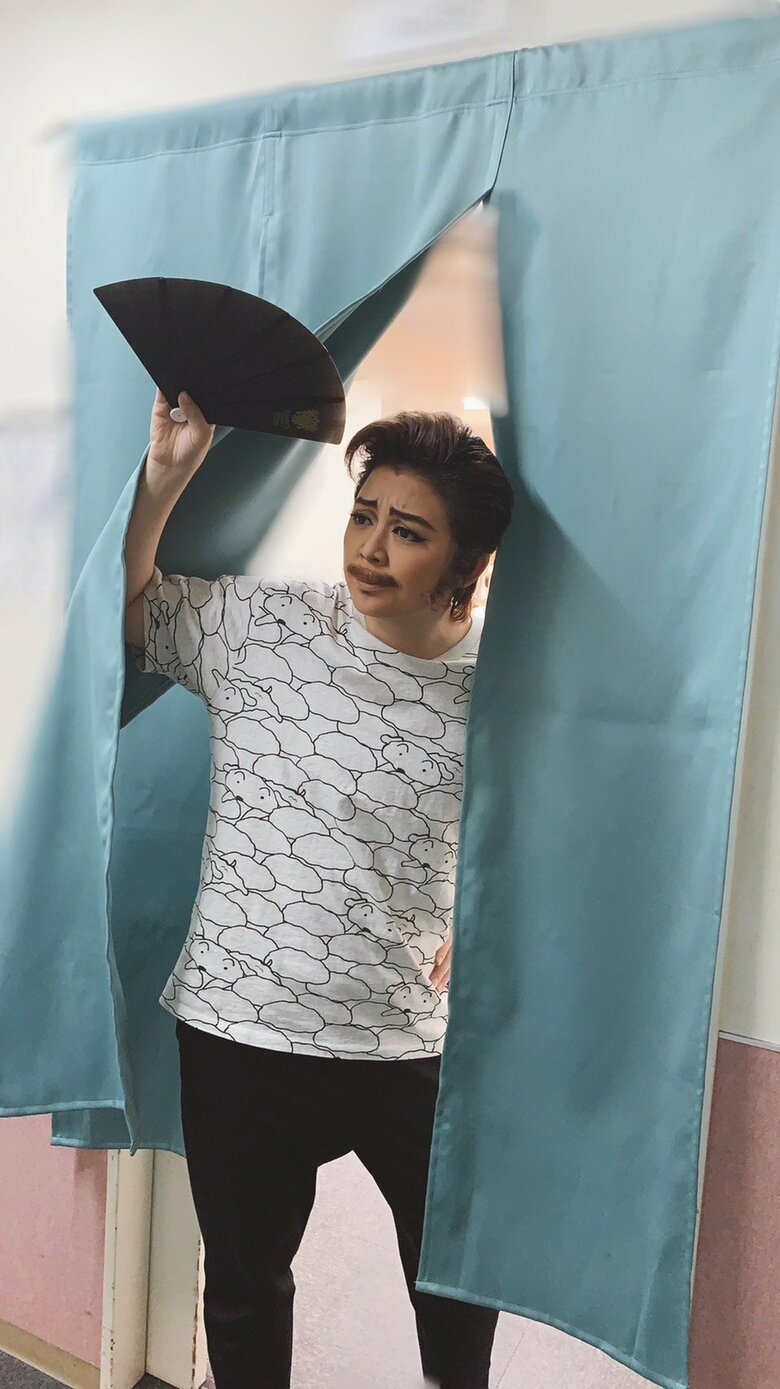 宝塚歌劇団卒業後、再び男役演じたときの1枚