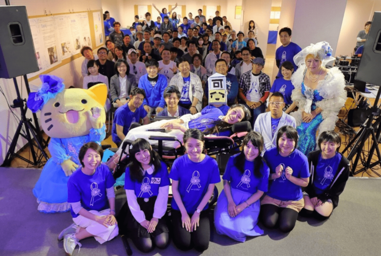 患者会の啓発イベントの様子