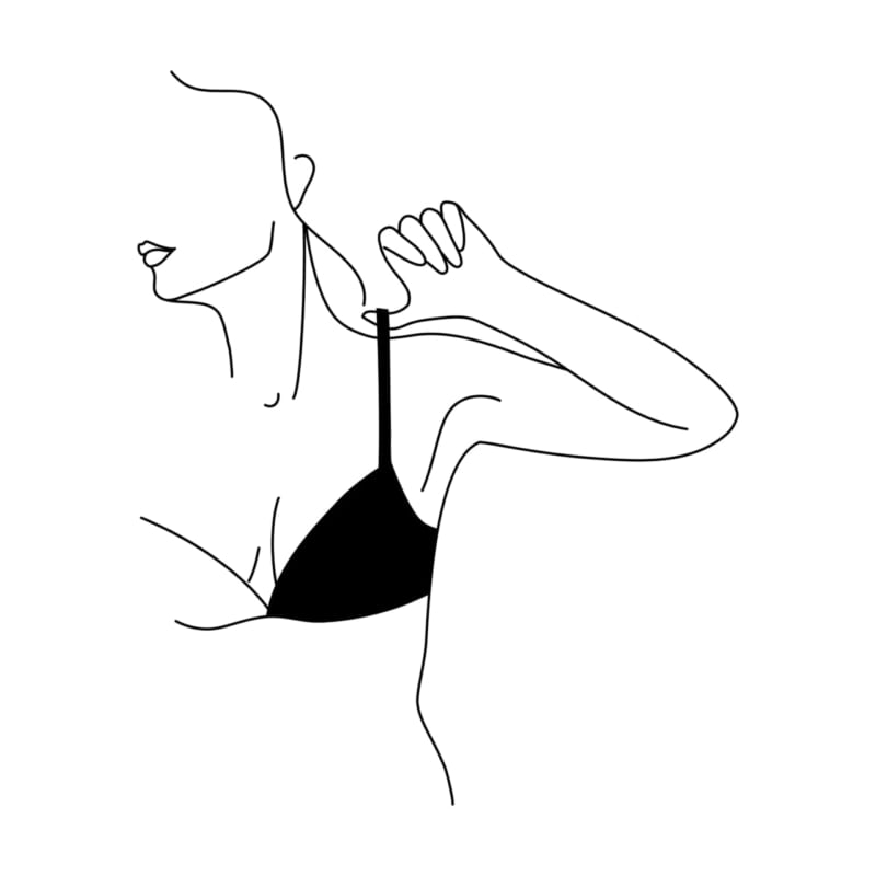 美乳導入イラスト