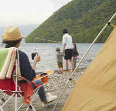田中美奈子さん親子で海釣り「これぞ夏の体験！」