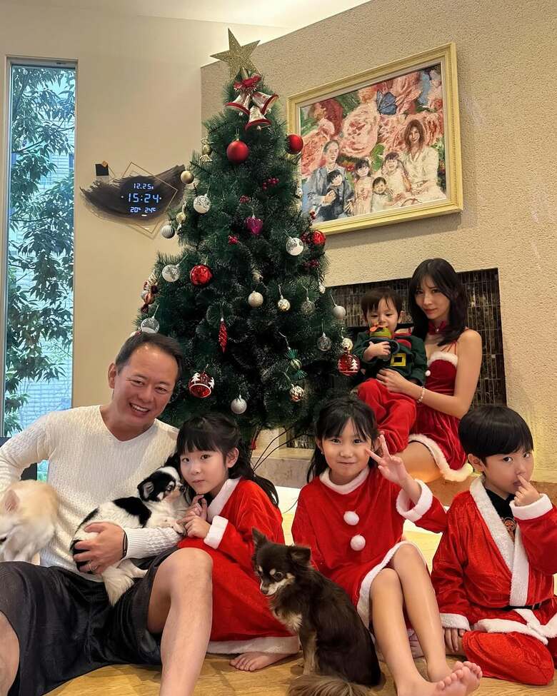 2024年自宅にてクリスマスパーティー