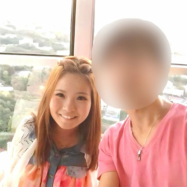 夫と交際中のころ