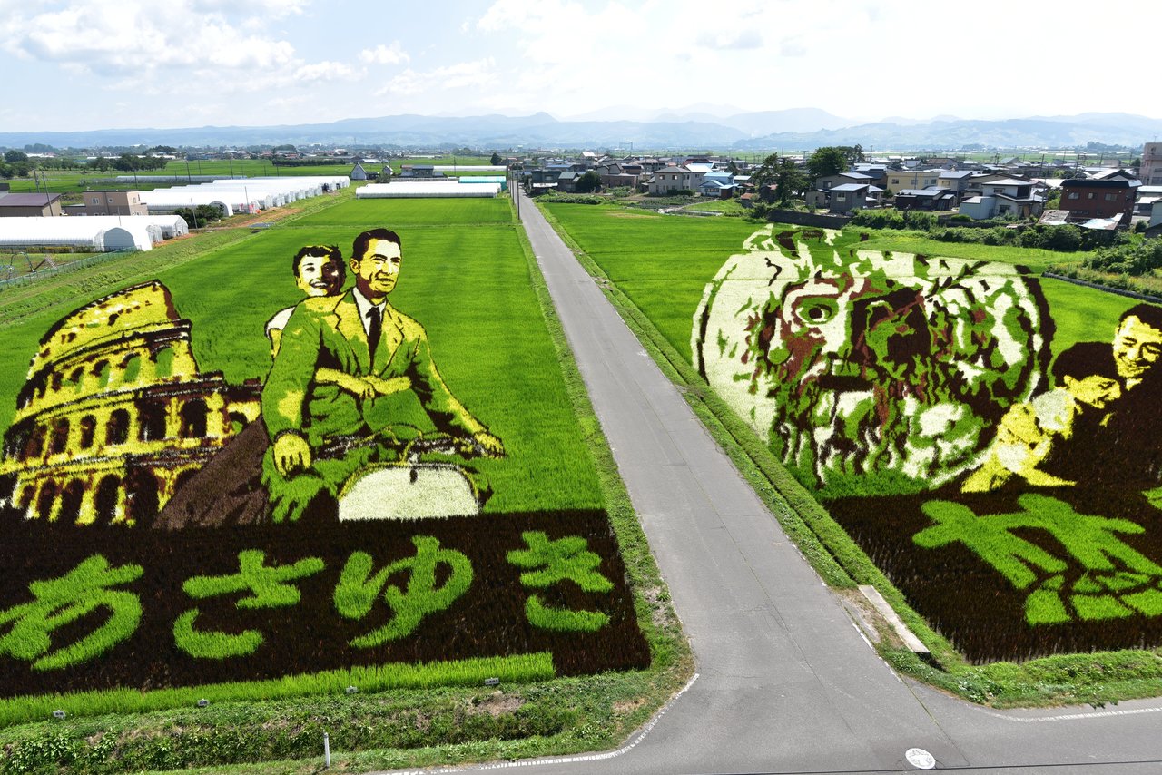 2018年の作品「ローマの休日」では「あさゆき」のPRも!