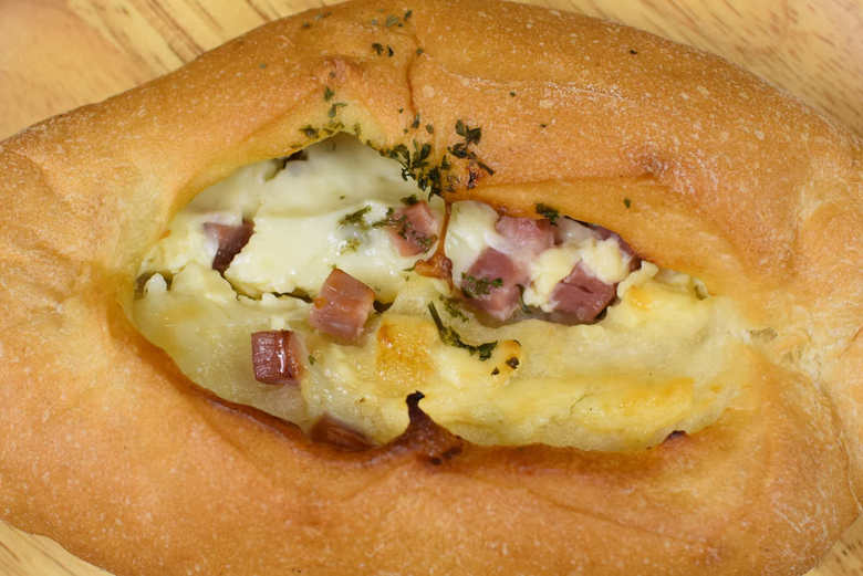 ベーコンわさびフランスパン画像