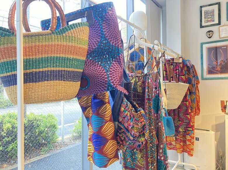 見ているだけで元気になるアフリカンプリントの商品