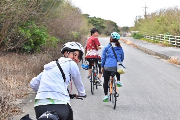 自転車で旅する平野さん
