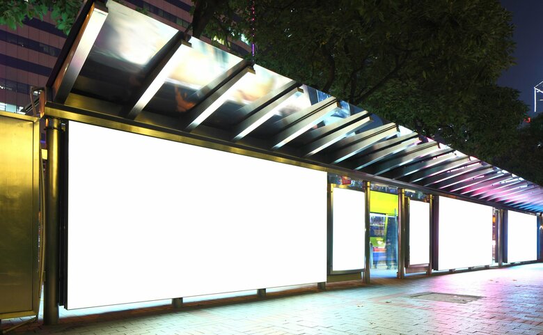 街頭広告のイメージ