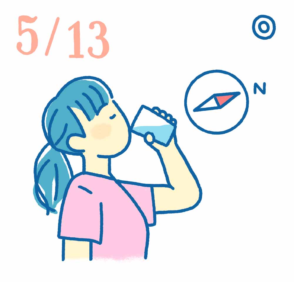 日めくり風水5月13日