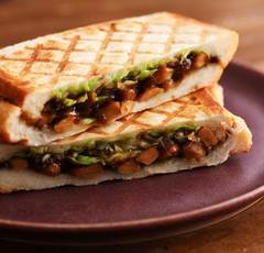 納豆の和風ホットサンドレシピ