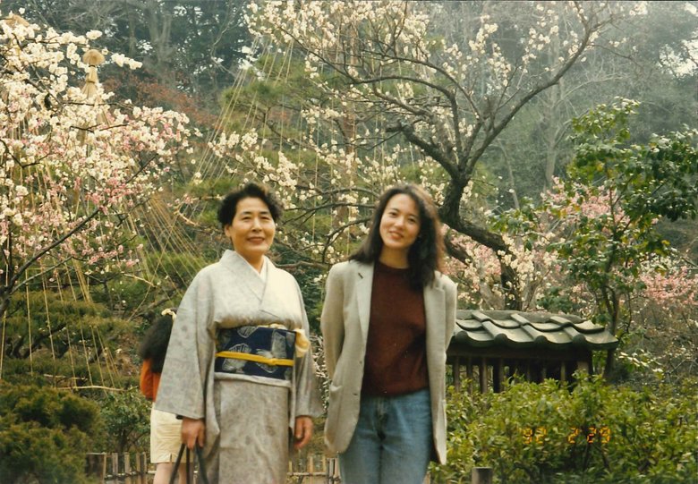 どんなに破天荒なことをしても、怒らず受け止めてくれたというお母様と一緒に