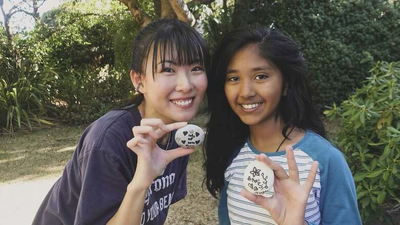 ニュージーランドで多くの友人を作った福田さん