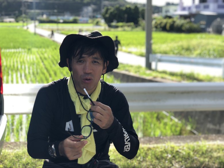 映画撮影中の一枚