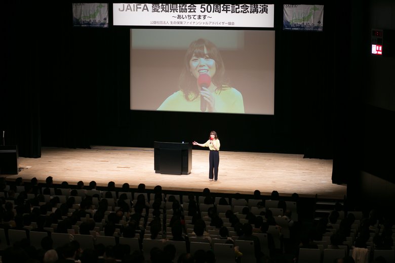 2018年、講演会にて