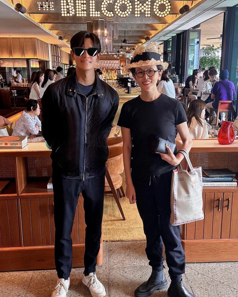 先日20歳になった次男とお誕生日ランチへ（本人のInstagramより）