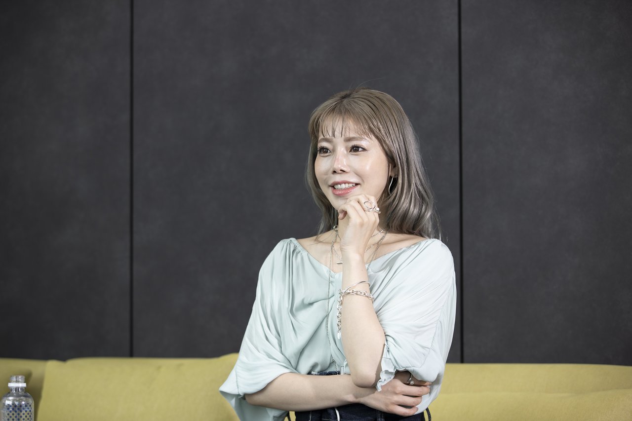 取材に応じる住谷杏奈さん