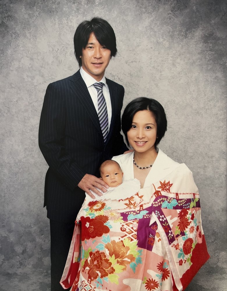 小倉弘子・水内猛夫妻