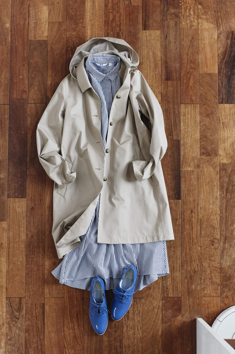 ▲雨の日のコーデはこんな感じ！