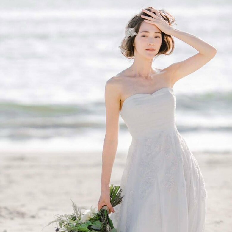 ウエディングモデルの様子