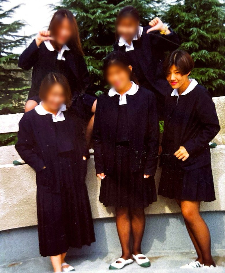 中学時代、不良たちと仲よくし始めたころ