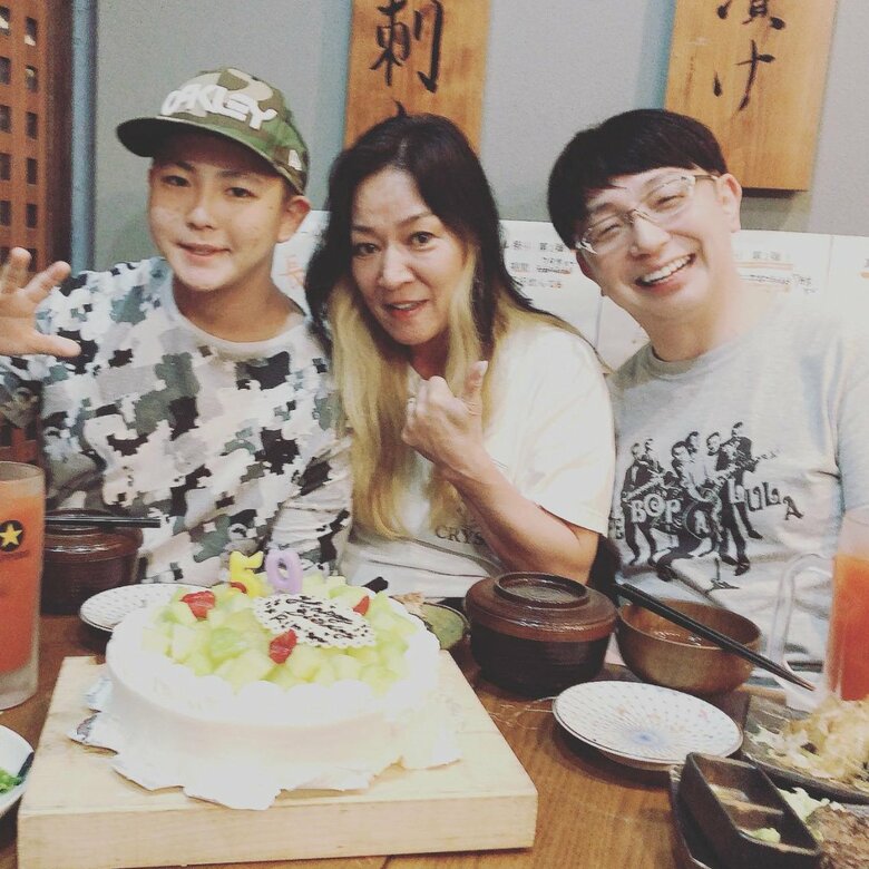 息子さんの誕生日に