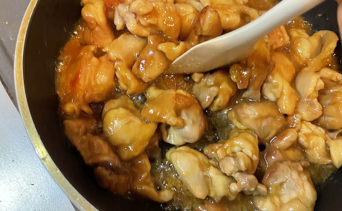 re照り焼きチキン仕上げ2