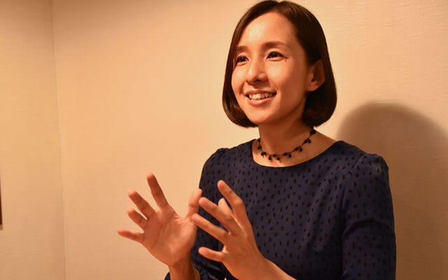 従業員同士は必ず名前で呼び合うと語る中村さん