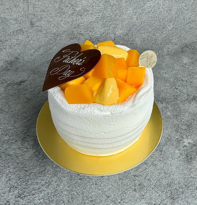 宮崎マンゴーを丸ごと使用した「奇跡の宮崎マンゴーショートケーキ」。父の日に限定販売し大好評