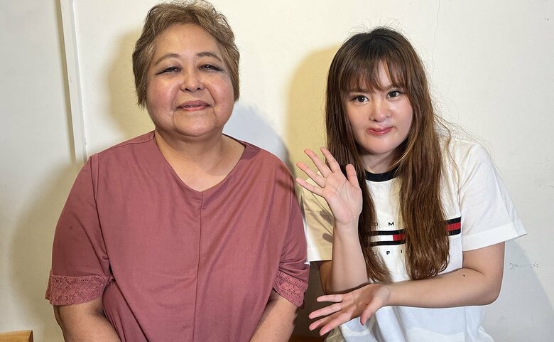 いつも支えてくれるお母さんと