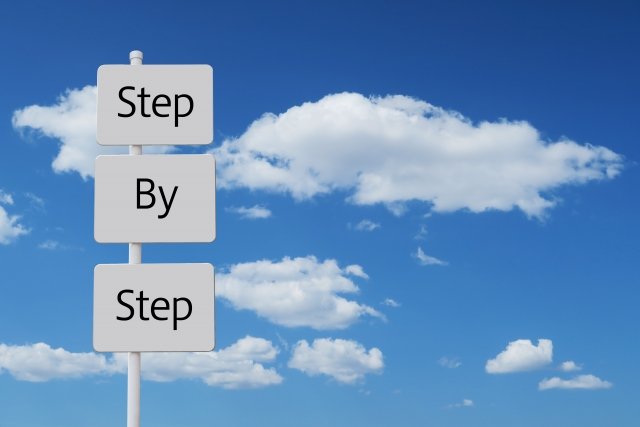 Step by step
