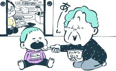 初孫フィーバー恐るべし！同居する義母の謎理論がすごい