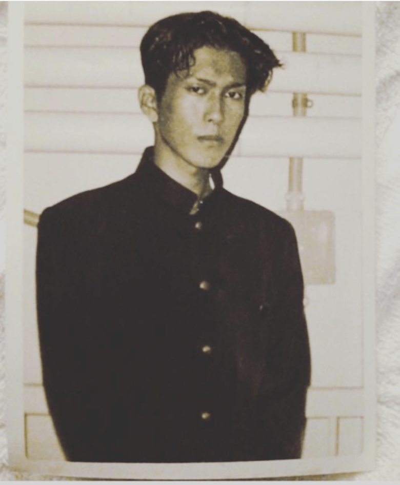 お化け屋敷作りを志し、化学科に在籍していた高校時代のマイケルティーさん