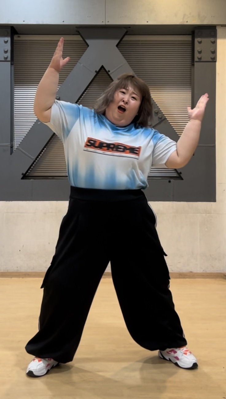 ぽっちゃりだけどダンスはキレキレ！