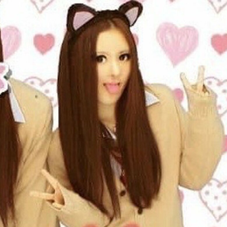 17歳。ギャル時代に友達と撮ったプリクラ