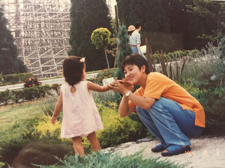 熱心に看病してくれたお母さんと