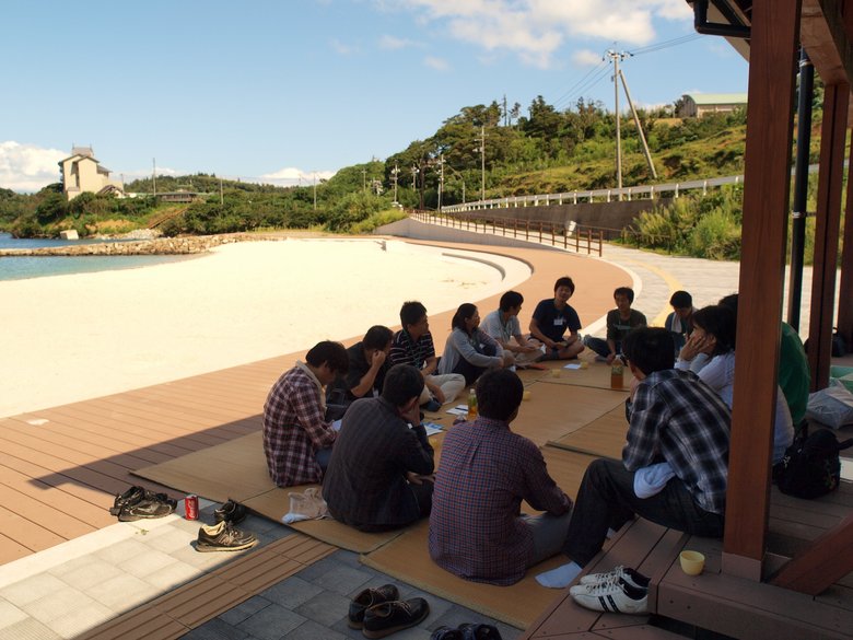 大手企業の人たちも参加する人材育成事業の様子