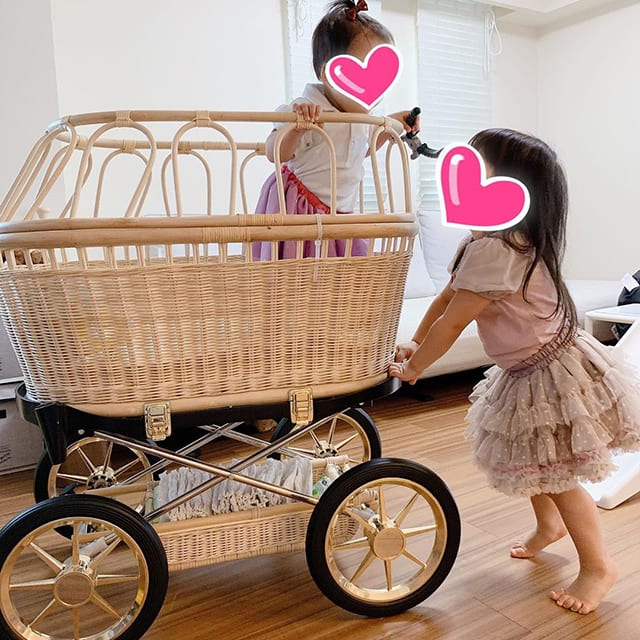 乳母車やベビーサークルとして活躍したアイテム 