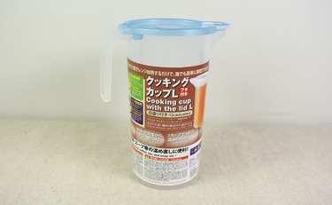 ダイソー「クッキングカップ L フタ付き」 加熱も冷凍もOK！そのまま温め直しができて洗い物が減る！