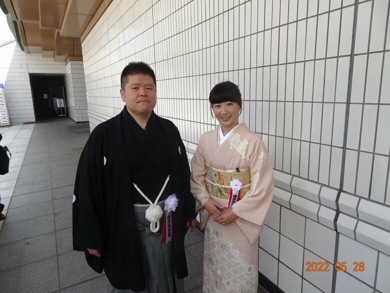 2022年、断髪式のときの1枚